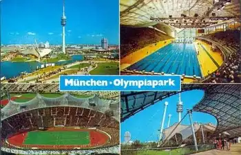 Olympische Spiele München Gelände gebr. ca. 1972