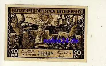 06749 Bitterfeld Notgeld 50 Pfennige 1921