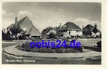 Bussum Kam. Onnesweg NIEDERLANDE  o 1957