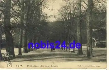 Spa Promenade Wallonische  Region o 1912