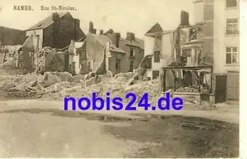 Namur Rue St. Nicolas o 1915