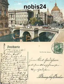 Berlin Schloss und Dom o 12.3.1907