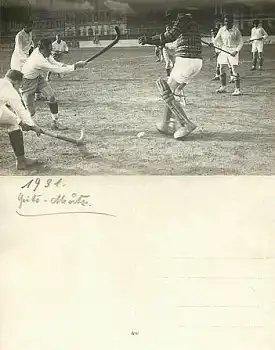 Hockey Guts-Mutz Dresden Echtfoto *1931