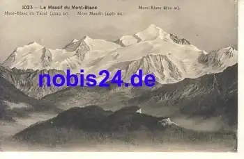 Massif du Mont Blanc *ca.1915