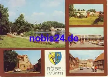 17207 Röbel Müritz Konsum Auto o 1985
