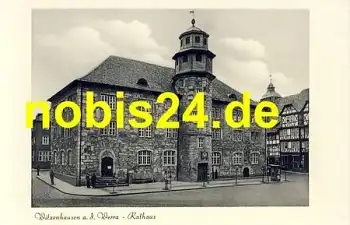 37213 Witzenhausen Werra Rathaus *ca.1915
