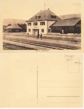 73087 Boll Göppingen Bahnhof * ca. 1920