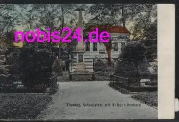 25832 Tönning Schlossplatz Kriegerdenkmal *ca.1920