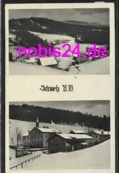 93462 Schmelz  Bayerischer Wald  Winter o ca.1930