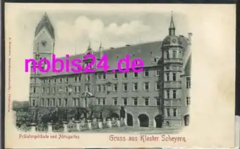 85298 Scheyern Kloster Relief karte *ca.1900