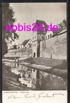 86609 Donauwörth Am Färbertor o 11.9.1928