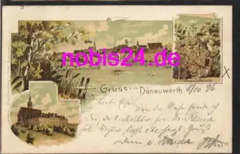 86609 Donauwörth Litho o 9.10.1896