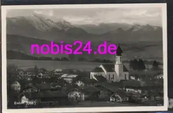 83093 Endorf Gesamtansicht mit Kirche o 4.9.1941