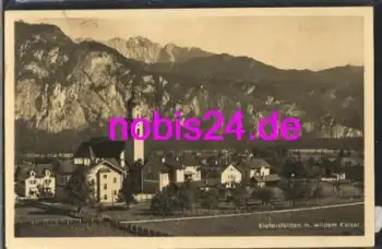 83088 Kiefersfelden  Wilder Kaiser Kirche o 2.1.1942