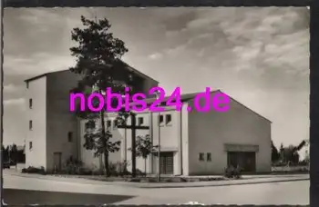 83301 Traunreut Paulus Kirche o 14.6.1963