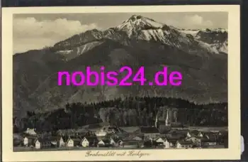 83355 Grabenstätt mit Hochgern *ca.1950