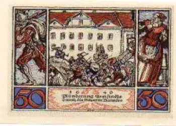 99310 Arnstadt Städtenotgeld 50 Pfennige 1921