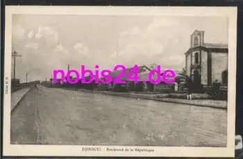 Djibouti Boulevard de la Republique *ca.1910