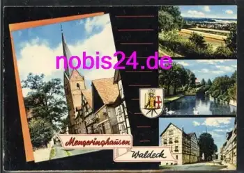 34454 Mengeringhausen Kirche Strasse o 5.3.1975
