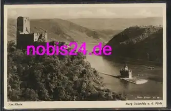 56339 Burg Gutenfels am Rhein *ca.1930