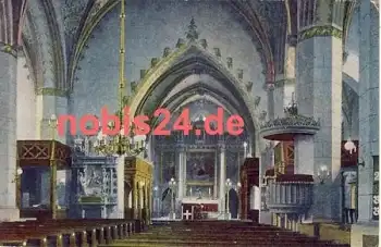 06886 Wittenberg Stadtkirche innen *ca.1915