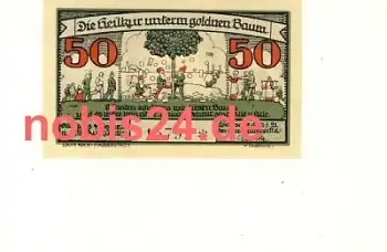 06449 Königsaue Notgeld 50 Pfennige um 1920