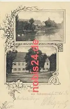 06774 Schwemsal Gasthof Teich o 2.8.1902
