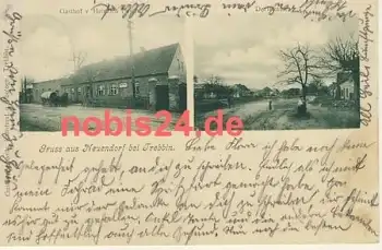14959 Neuendorf Gasthaus Dorfstrasse o 13.8.1901