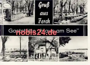 14548 Ferch Gasthof Haus am See  *ca.1970