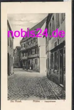 56254 Münden an der Mosel Hauptstrasse  *ca.1920