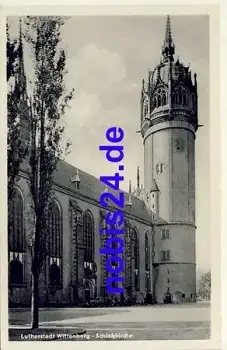 06886 Wittenberg Schlosskirche *ca.1958