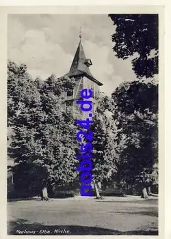 19273 Neuhaus Kirche *ca.1955