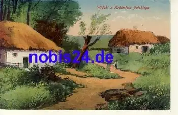 Widoki z Krolestwa Polskiego o 1917