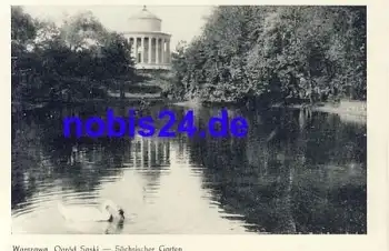 Warszawa Sächsischer Garten *ca.1950