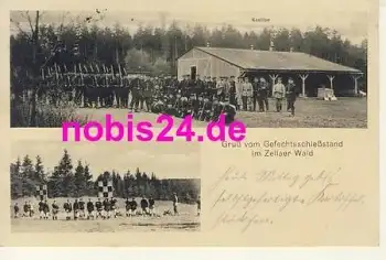 09603 Zellaer Wald Gefechtschießstand o 1915
