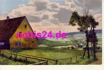 09484 Hammer Unterwiesenthal Künstlerkarte *ca.1920