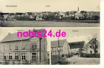 09634 Hirschfeld Schule Gasthaus o 10.7.1911