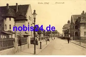 01591 Gröba bei Riesa Altrockstrasse o 1918