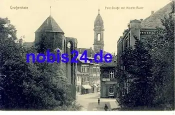 01558 Grossenhain Poststrasse Kloster Ruine *ca.1910