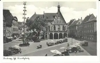 92000 Amberg Marktplatz * ca. 1940