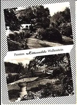 34593 Knüllwald Pension Hüttenmühle * ca. 1965