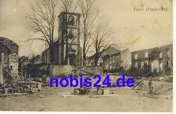 Parux zerstörter Ort o 1915