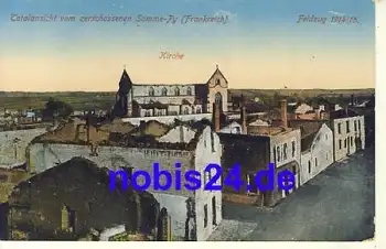 Somme Py zerstört *ca.1915