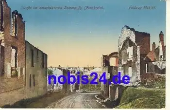 Somme Py zerstört *ca.1915