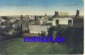 St. Marie a Py zerstört *ca.1915