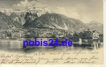 Bönigen Schweiz  o 1903
