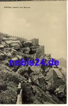 Sintra Castelo Mouros PORTUGAL *ca.1920