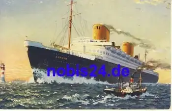 Schnelldampfer Europa *ca.1920