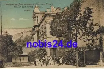 Jardin Dinant sur Meuse o 1914