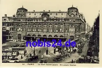 Paris La Gare Saint Lazare * ca.1915